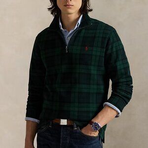 Polo Ralph Lauren Men’s Estate-Rib Cotton Quarter-Zip Pullover, Size XXL (New)
